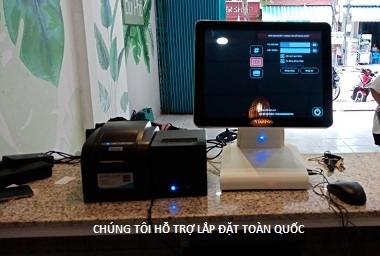 Thiết bị tính tiền giá rẻ mô hình trà chanh tại Bạc Liêu