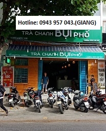 Thiết bị tính tiền giá rẻ mô hình trà chanh tại Bạc Liêu