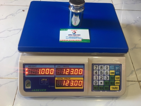 CÂN ĐIỆN TỬ TÍNH TIỀN JADEVER - JSB 30KG
