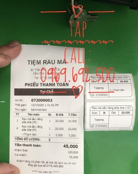 BÁN MÁY TÍNH TIỀN GIÁ RẺ CHO QUÁN RAU MÁ TẠI KIÊN GIANG