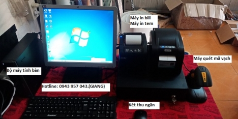 Bán máy tính tiền giá rẻ tại Huế cho shop sinh viên
