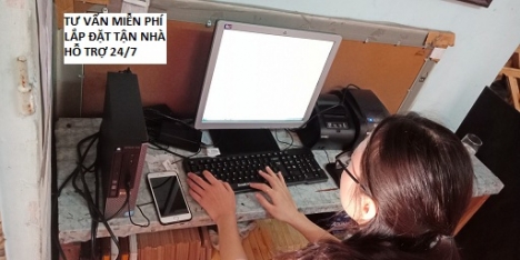 Máy tính tiền giá rẻ tại Mỹ Tho cho cửa hàng quần áo