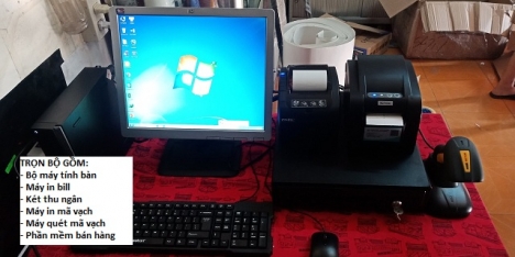 Bán máy tính tiền giá rẻ tại Huế cho shop sinh viên