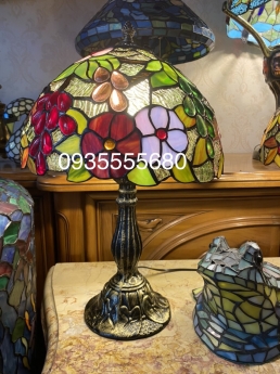 Giao lưu Đôi đèn ngủ họa tiết hoa nho