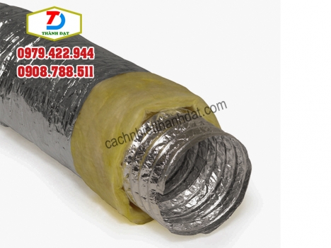 bán ống gió mềm cách nhiệt, có bảo ôn giá rẻ