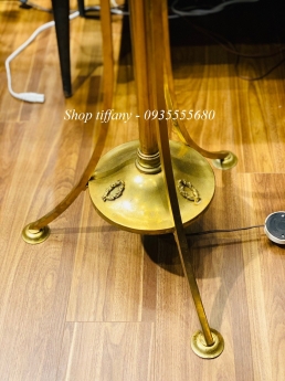 Giao Lưu E Đèn Cây Tiffany Đồng Đúc Xưa Của Mỹ.