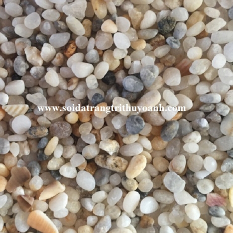 Sỏi trang trí cảnh quan sân vườn
