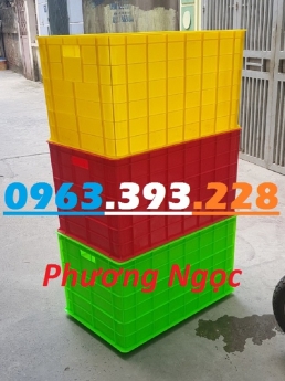 Thùng nhựa đặc 5 bánh xe, thùng nhựa công nghiệp đẩy hàng, thùng nhựa đặc kích thước lớn