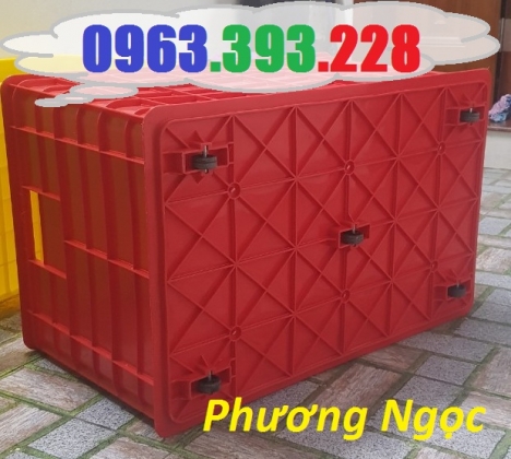 Thùng nhựa đặc 5 bánh xe, thùng nhựa công nghiệp đẩy hàng, thùng nhựa đặc kích thước lớn