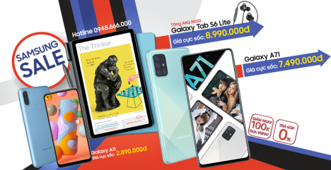 SĂN SALE SAMSUNG TẠI TABLETPLAZA