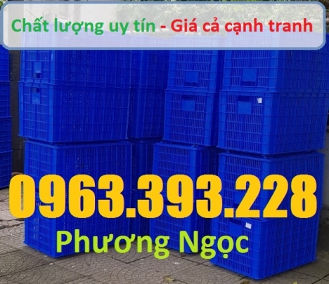 Sọt nhựa rỗng 5 bánh xe, sọt nhựa đẩy hàng, sọt nhựa đựng nông sản có bánh xe