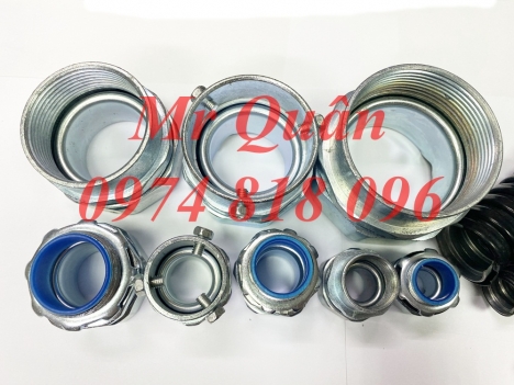 PHỤ KIỆN ỐNG RUỘT GÀ, ĐẦU NỐI ỐNG RUỘT GÀ, PG SẮT