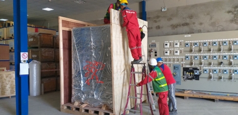 Đóng gói hút chân không cho máy móc  Tân Vũ