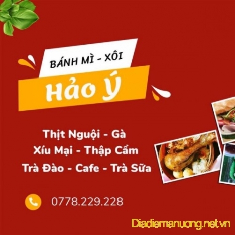 Bánh Mì Xôi Trà Sữa Hảo Ý - Quán Bánh Mì, Xôi, Trà Sữa Ngon Quận 8