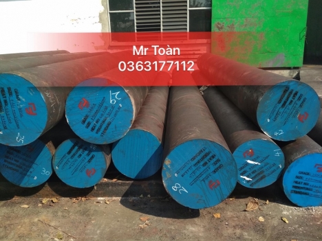 Thép rèn, trục rèn phi to S45C+Cr, SCM440 giá tốt, hãng sẵn, có siêu âm