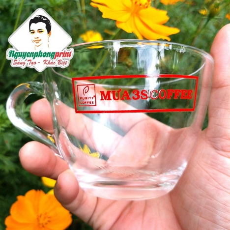 In ly thủy tinh, gốm, sứ - In áo đồng phục Gia Lai
