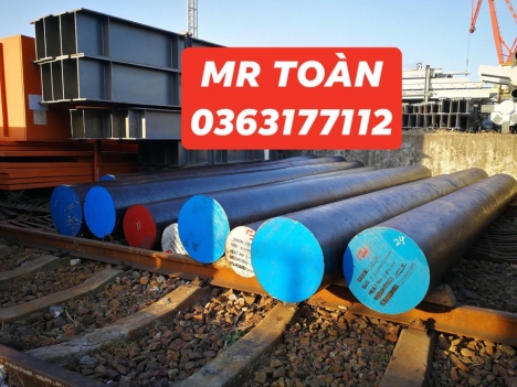 Thép rèn, trục rèn phi to S45C+Cr, SCM440 giá tốt, hãng sẵn, có siêu âm