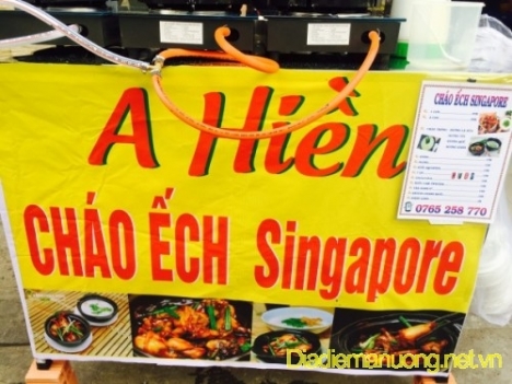 Quán Cháo Ếch Singapore Ngon Quận 8