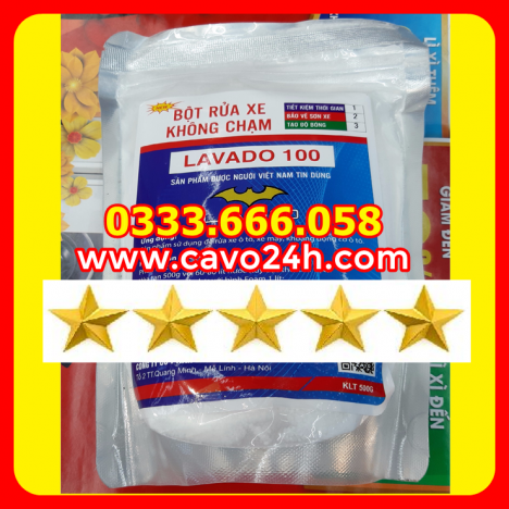 BỘT RỬA XE KHÔNG CHẠM LAVADO