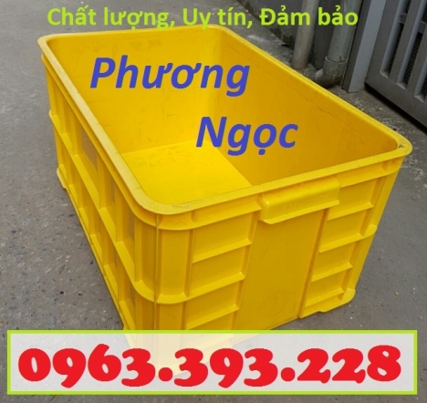 Thùng nhựa HS019 cao 31, thùng nhựa công nghiệp, thùng nhựa nguyên sinh, hộp nhựa có nắp