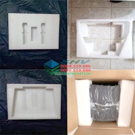 Mút xốp pe foam định hình đóng gói hàng hóa