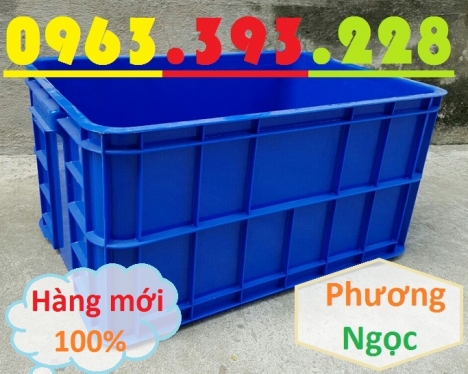 Thùng nhựa HS019 cao 31, thùng nhựa công nghiệp, thùng nhựa nguyên sinh, hộp nhựa có nắp