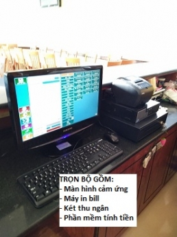 Setup thiết bị tính tiền giá rẻ cho quán cafe Hạo tại Cà Mau