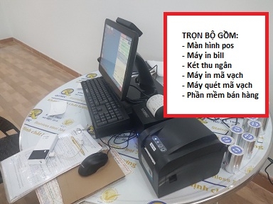 Setup máy tính tiền giá rẻ tại Dak Lak Cửa hàng dược liệu