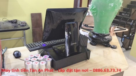 Tư vấn lắp đặt máy tính tiền cho quán cafe, sinh tố tại Kiên Giang