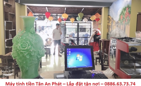 Tư vấn lắp đặt máy tính tiền cho quán cafe, sinh tố tại Kiên Giang
