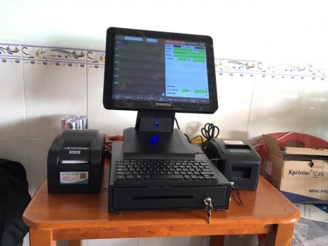 Cung cấp Máy tính tiền tại Vũng Tàu cho tiệm trà sữa giá rẻ