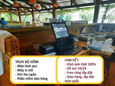 Máy pos tính tiền giá rẻ cho quán nhậu tại Bạc Liêu