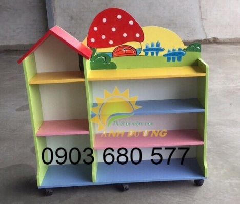 Cần bán kệ gỗ mầm non dành cho trẻ nhỏ giá ƯU ĐÃI