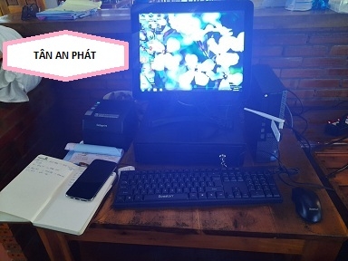 Quán ăn tại Bình Phước lắp đặt bộ tính tiền giá siêu rẻ