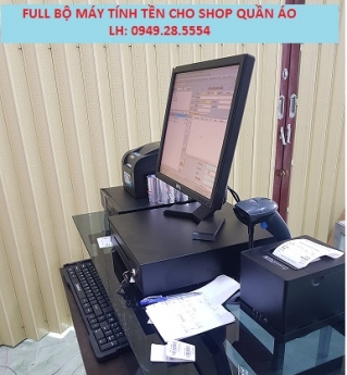 Bán trọn bộ máy tính tiền cho shop ở Sóc Trăng