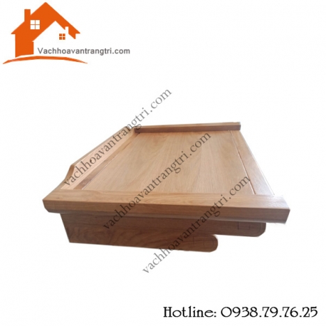 Giá bán bàn thờ treo tường gỗ sồi cập nhật mới nhất