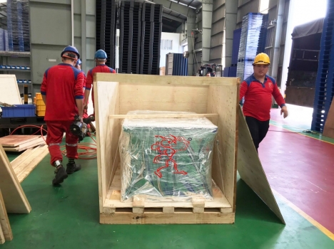 Đóng gói hàng hoá vận chuyển hàng hoá quốc tế