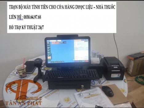 Cung cấp máy tính tiền giá rẻ cho Cửa hàng Dược Liệu tại Cà Mau