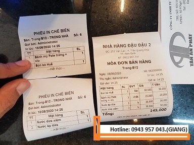 Nhà hàng lắp cảm ứng tính tiền giá rẻ tại Nam Định