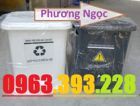 Thùng rác đạp chân y tế, thùng rác y tế nhựa HDPE, thùng rác bệnh viện
