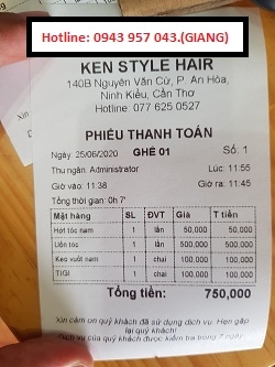 Combo máy tính tiền cho salon, spa giá rẻ tại Bạc Liêu