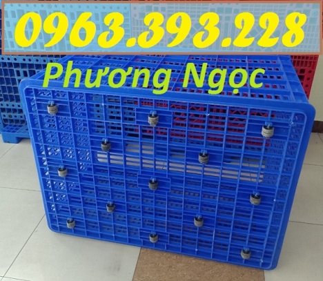 Sóng nhựa rỗng HS015, sọt nhựa đựng hàng 26 bánh xe, sọt nhựa kích thước lớn, sóng nhựa công nghiệp