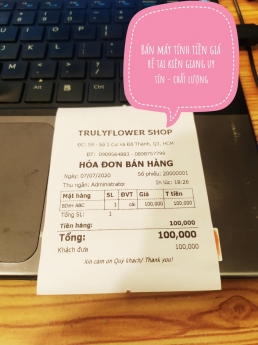 Bán máy tính tiền giá rẻ tại Cần Thơ cho shop hoa