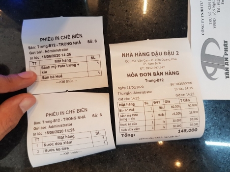 Bán máy tính tiền tại Ninh Thuận uy tín cho Nhà Hàng
