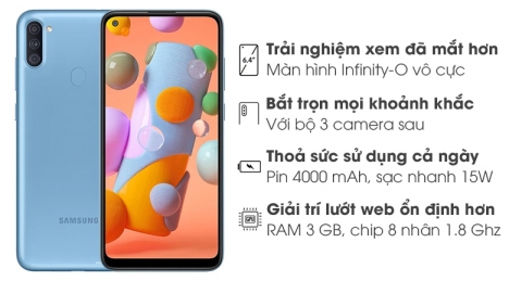 Samsung Galaxy A11 | Trả góp 0% tại Dĩ An