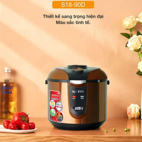 Nồi cơm điện Sato chính hãng