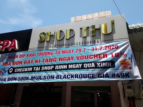 Trọn bộ máy tính tiền thông minh cho shop Mỹ Phẩm ở Vũng Tàu