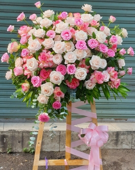 Kệ hoa khai trương, kệ hoa chúc mừng sáng đẹp
