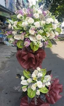 Kệ hoa khai trương, kệ hoa chúc mừng sáng đẹp