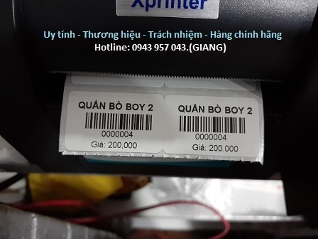 Bộ máy cảm ứng tính tiền giá rẻ cho shop tại Hà Tĩnh